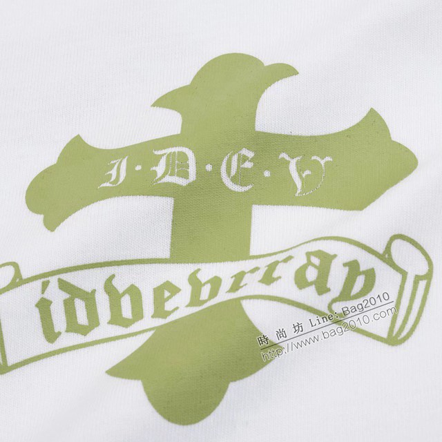 Chromehearts專櫃克羅心2023SS新款印花T恤 男女同款 tzy2831